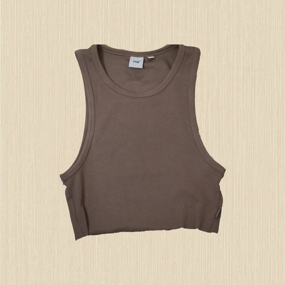 TNA Crew Waist Tank Brown - Picture 1 of 5